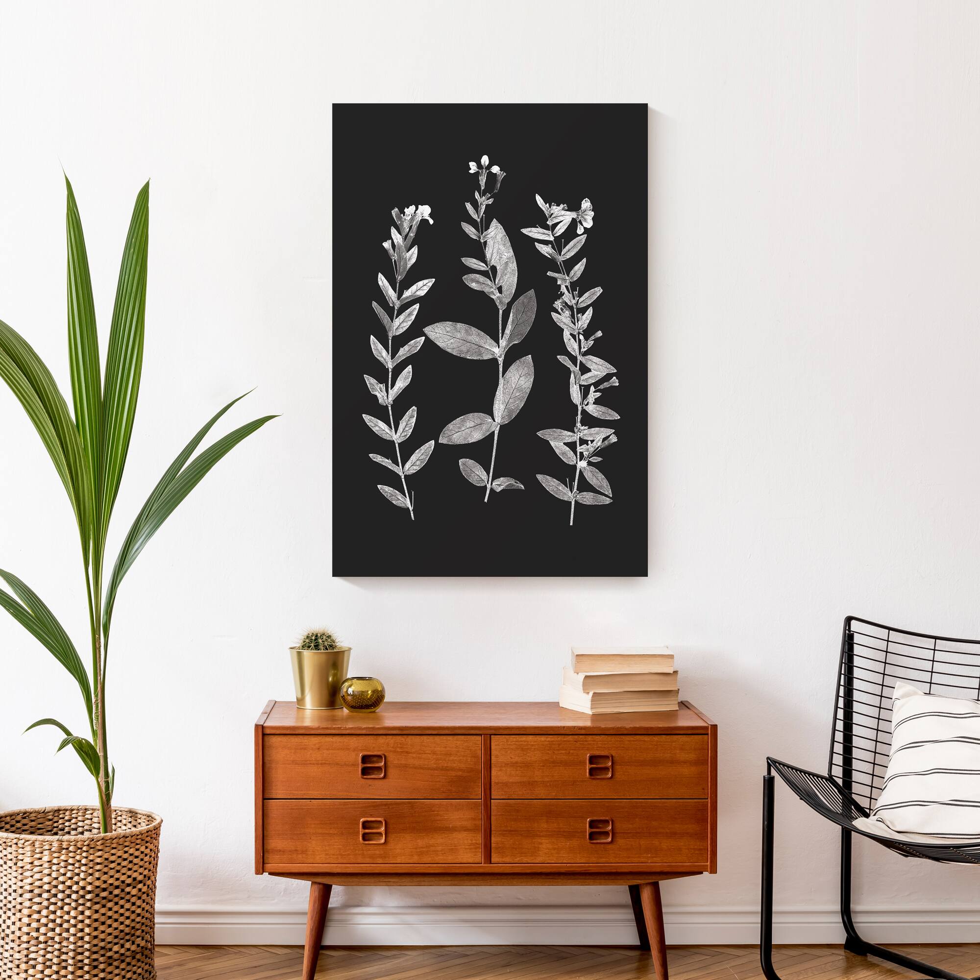 Designs Direct Pressed Flowers Canvas Wall Art